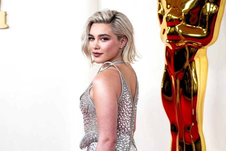 Florence Pugh at the 96th Annual Academy Awards in Hollywood, Calif. on March 10, 2024.