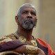 Denzel Washington as Macrinus in  a scene from Gladiator II.